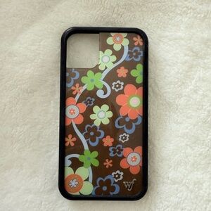 Wildflowers Floral iPhone 11 Case - Black, Green, and Pink